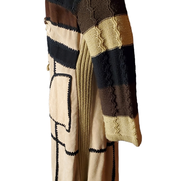 Vintage patchwork leather duster - Picture 5 of 16